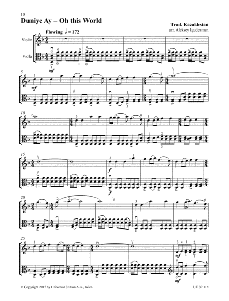 Violin and Viola and More by Aleksey Igudesman Viola - Sheet Music