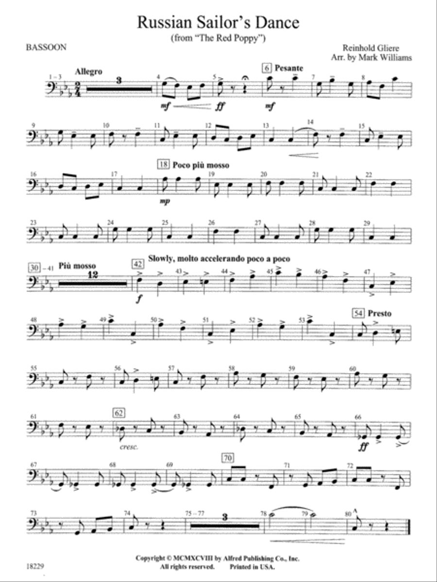 Russian Sailor's Dance (from 