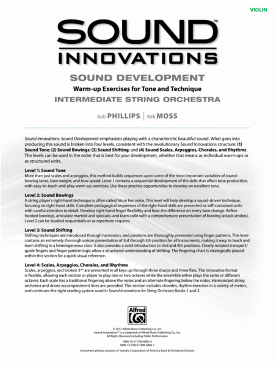 Sound Innovations for String Orchestra -- Sound Development Chamber Orchestra scores gallery preview page 6