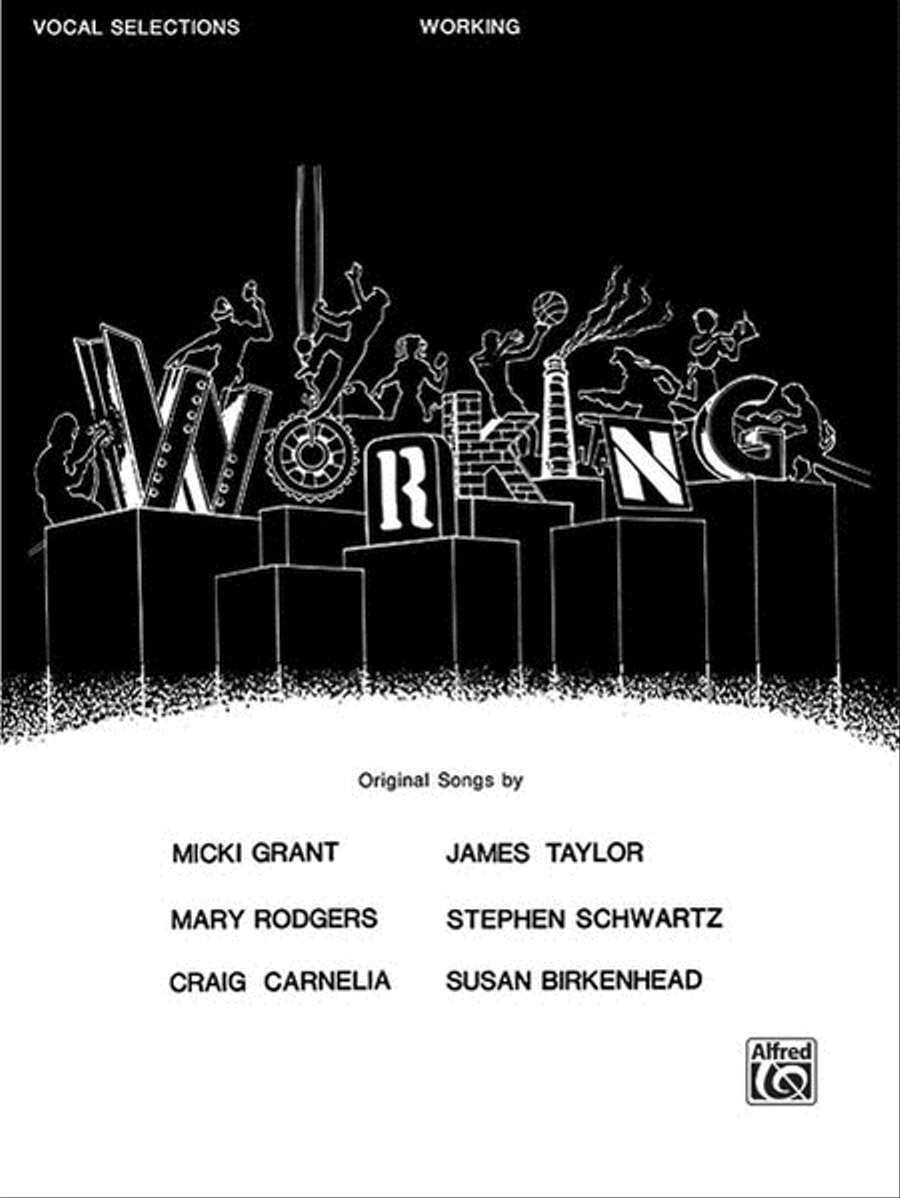 Working - Vocal Selections Piano, Vocal, Guitar scores gallery preview page 1