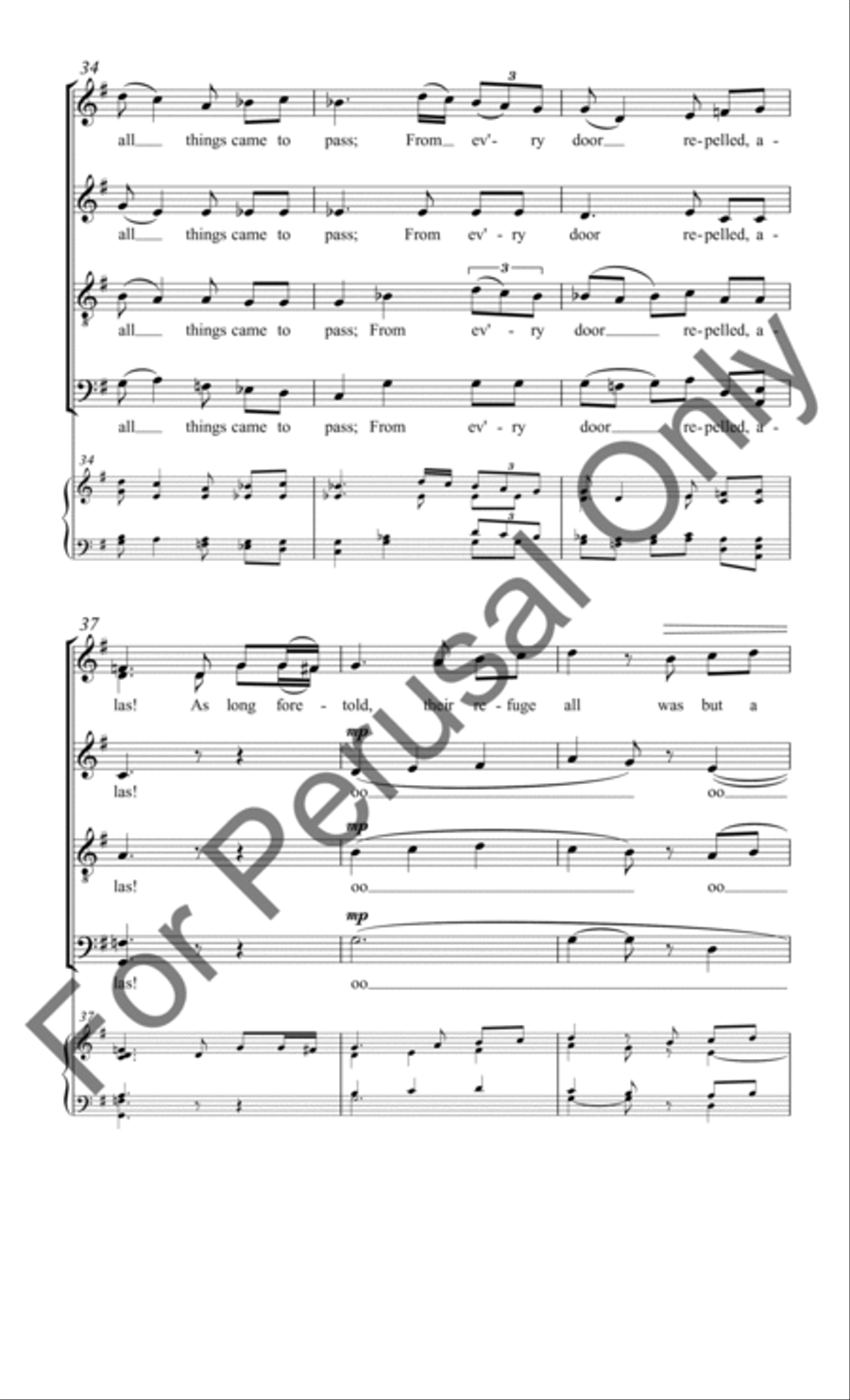Wexford Carol Divisi scores gallery preview page 7