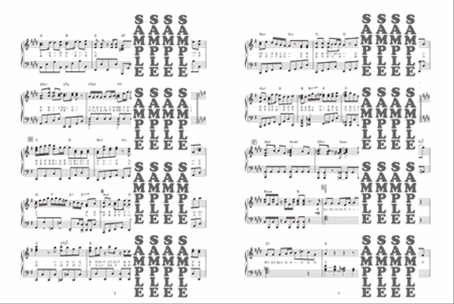 After the Rain PIANO SELECTION - arranged by ZIMUIN G - Voice scores gallery preview page 3