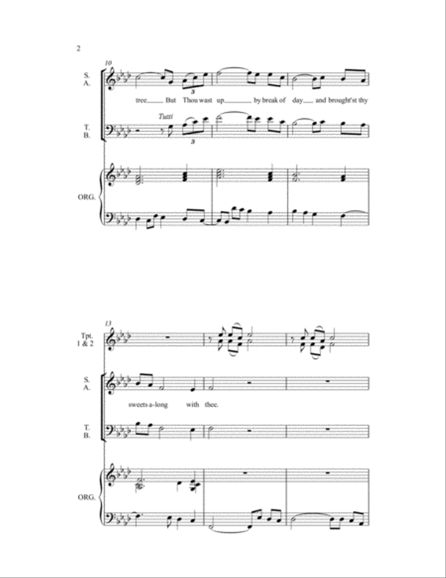 Easter 4-Part scores gallery preview page 3