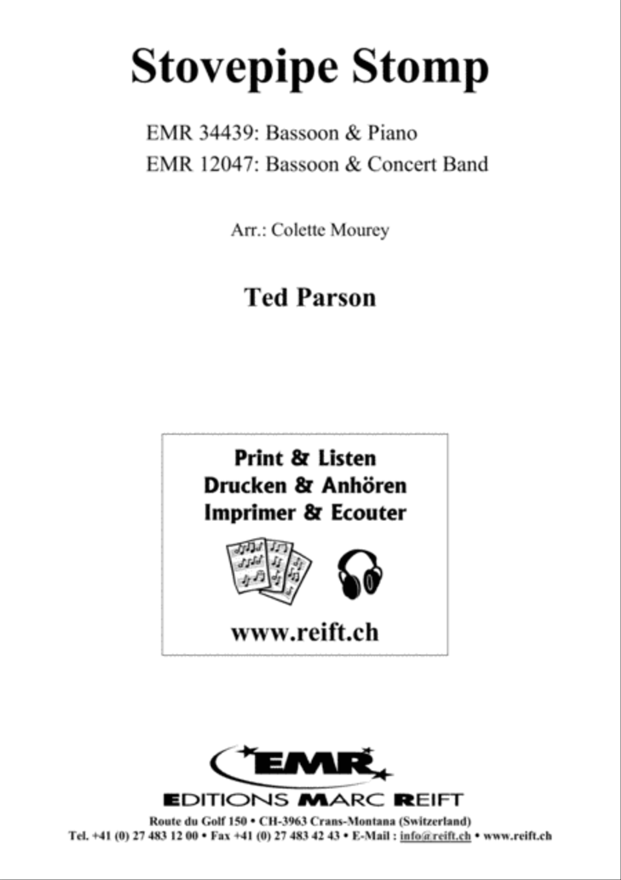 Stovepipe Stomp Stovepipe Stomp Bassoon Solo scores gallery preview page 1