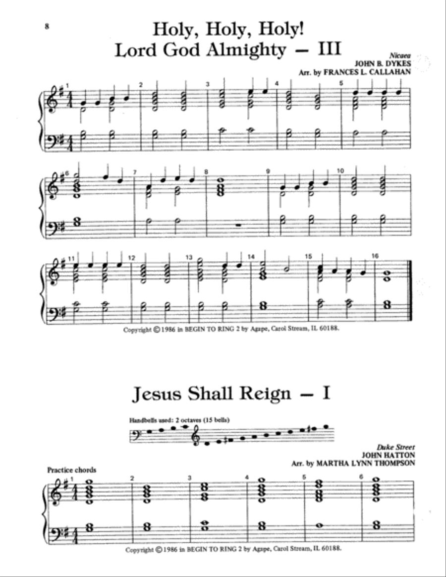 Begin to Ring 2-Octaves scores gallery preview page 3