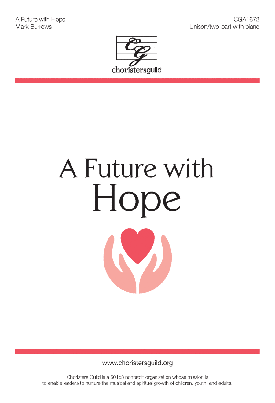 A Future With Hope (Unison/Two-part) Unison Choir scores gallery preview page 1