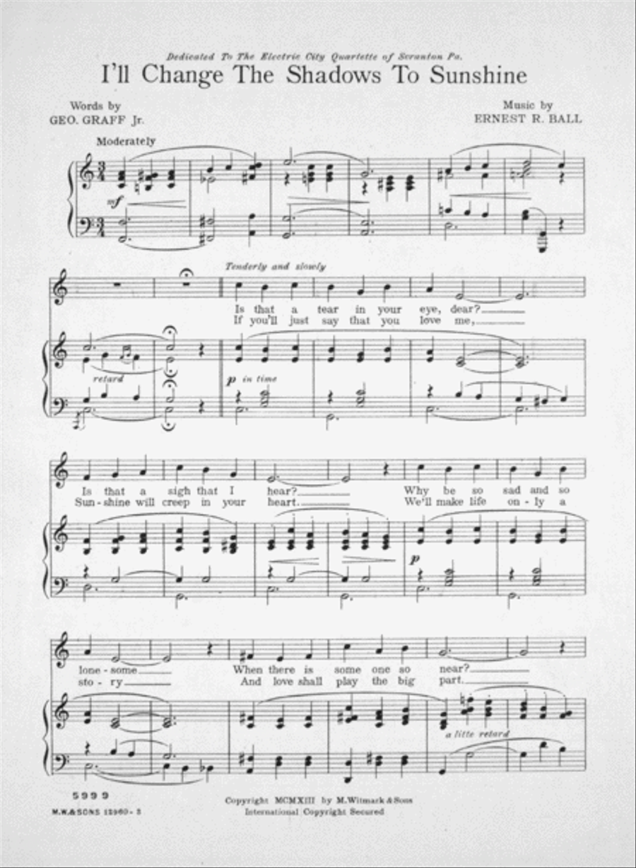 I'll Change the Shadows to Sunshine Voice scores gallery preview page 2