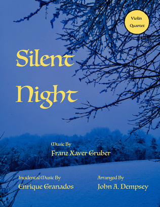 Book cover for Silent Night (Violin Quartet)