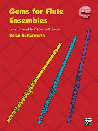 Book cover for Gems for Flute Ensembles