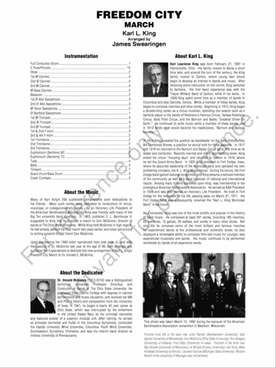 Freedom City Freedom City Concert Band scores gallery preview page 3