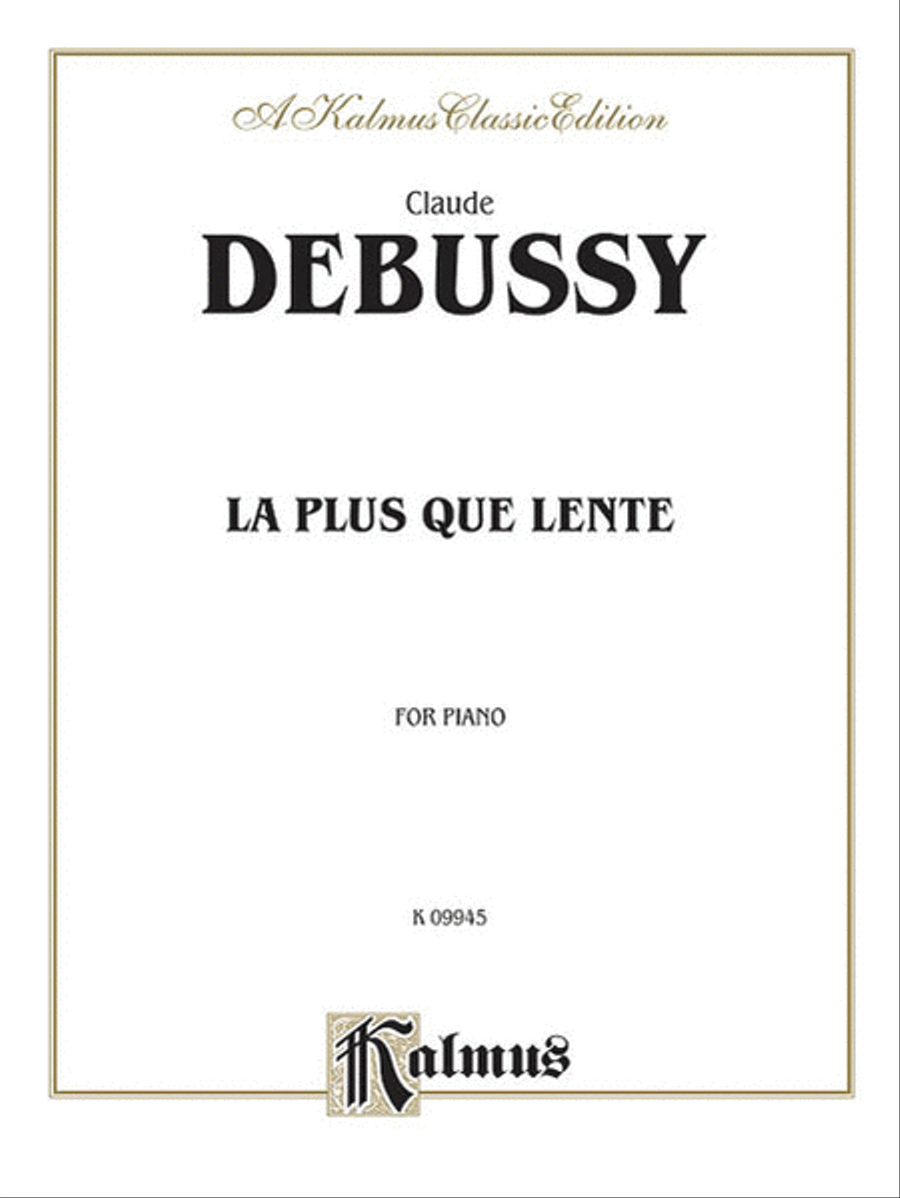 La plus que lente Small Ensemble scores gallery preview page 1