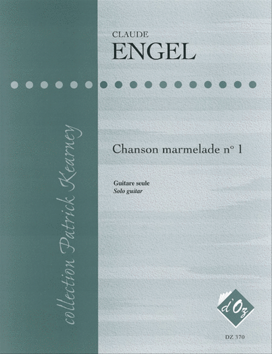 Chanson marmelade no 1 Classical Guitar scores gallery preview page 1