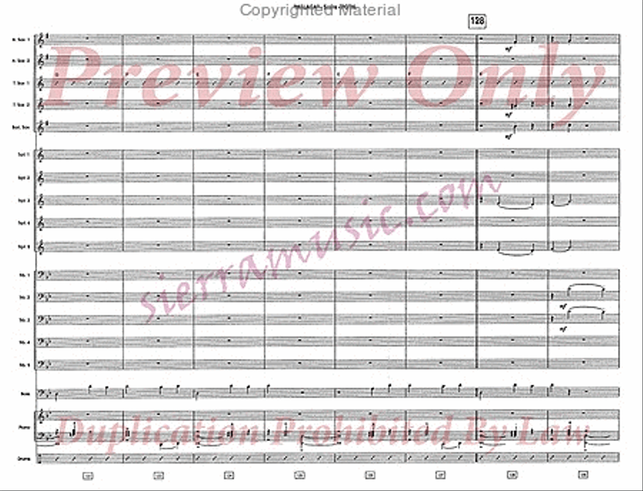 Malaga Jazz Ensemble scores gallery preview page 17
