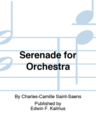 Book cover for Serenade for Orchestra
