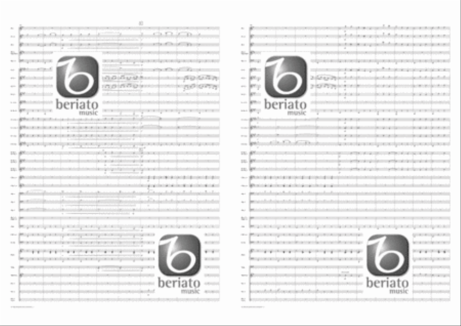 In the Shadow of Napoleon Concert Band scores gallery preview page 4