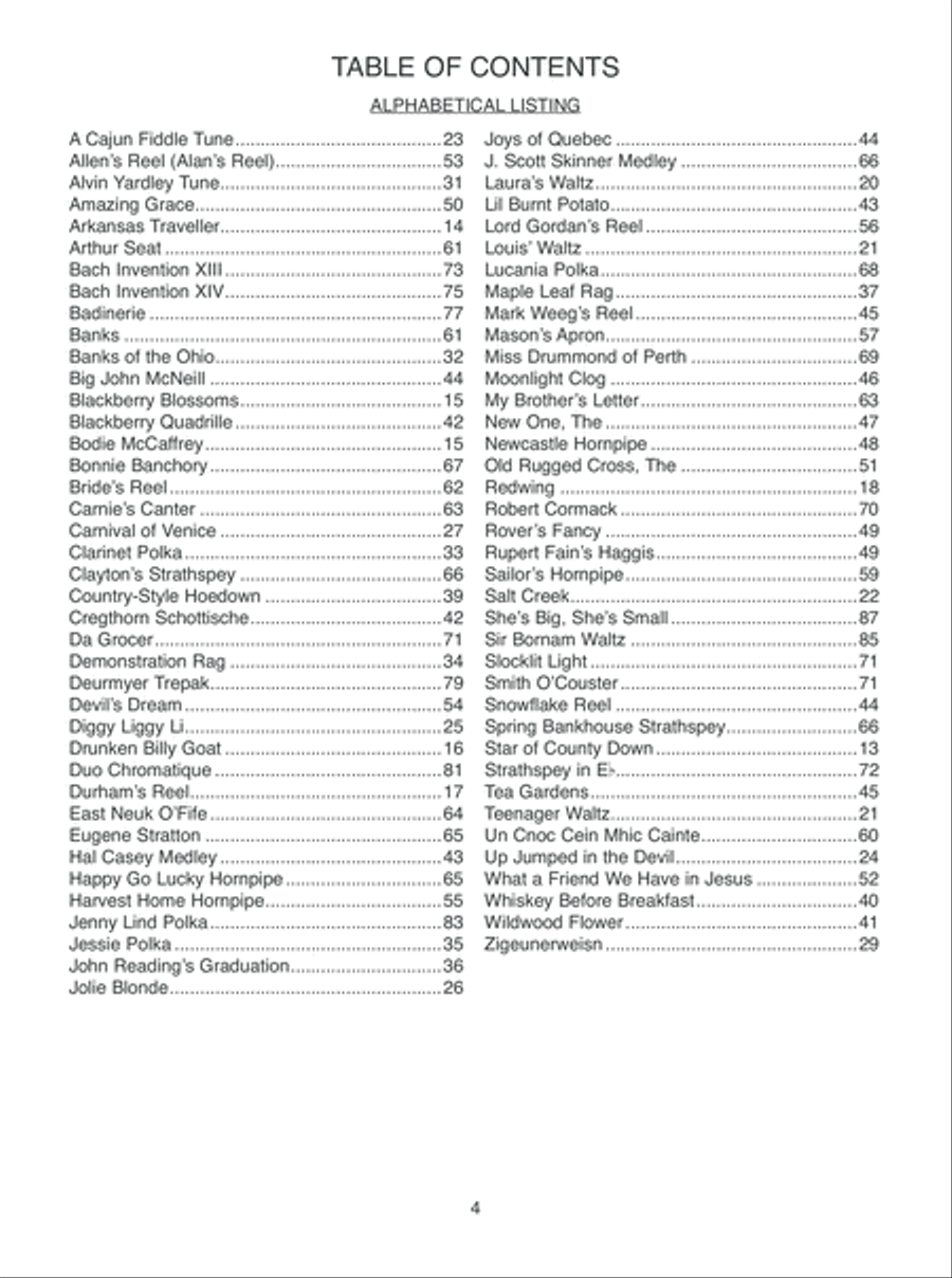 Violinist's Guide to Fiddling Violin scores gallery preview page 5