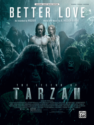Book cover for Better Love (from The Legend of Tarzan)