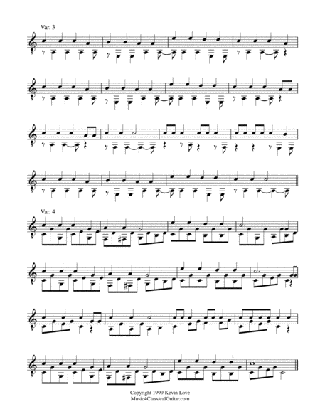Songs of Childhood, Bk. 1, Vol. 1 - Progressive Variations for Guitar image number null
