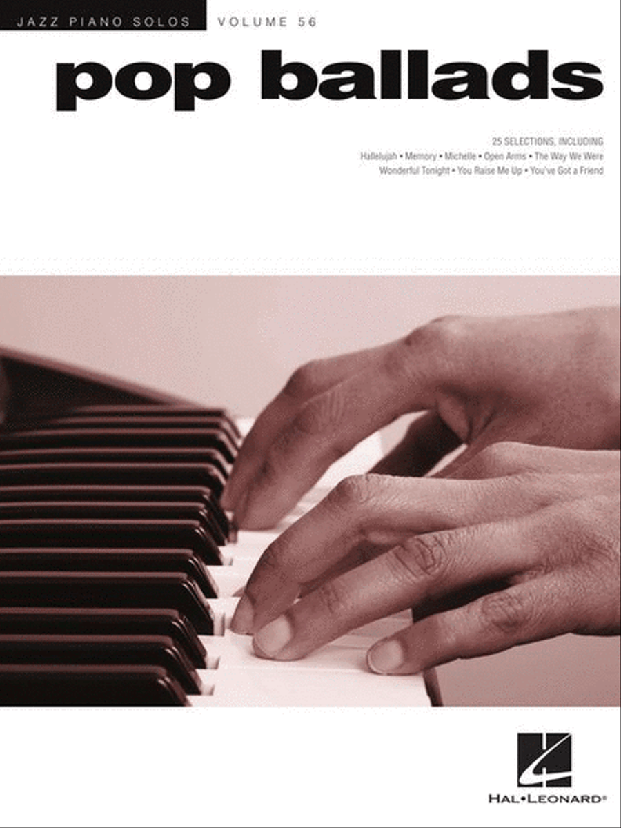 Pop Ballads Piano Solo scores gallery preview page 2