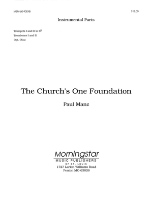 Book cover for The Church's One Foundation (Downloadable Instrumental Parts)