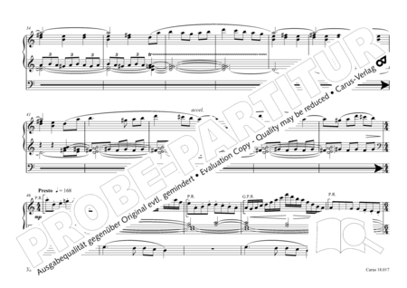 Tournemire: Funf Improvisationen fur Orgel solo