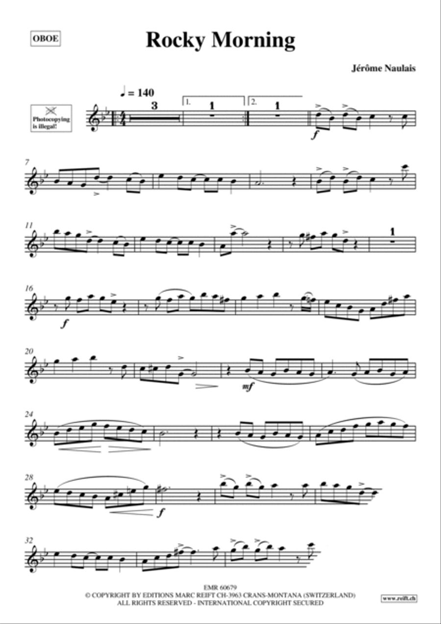 Rocky Morning Piano Accompaniment scores gallery preview page 4