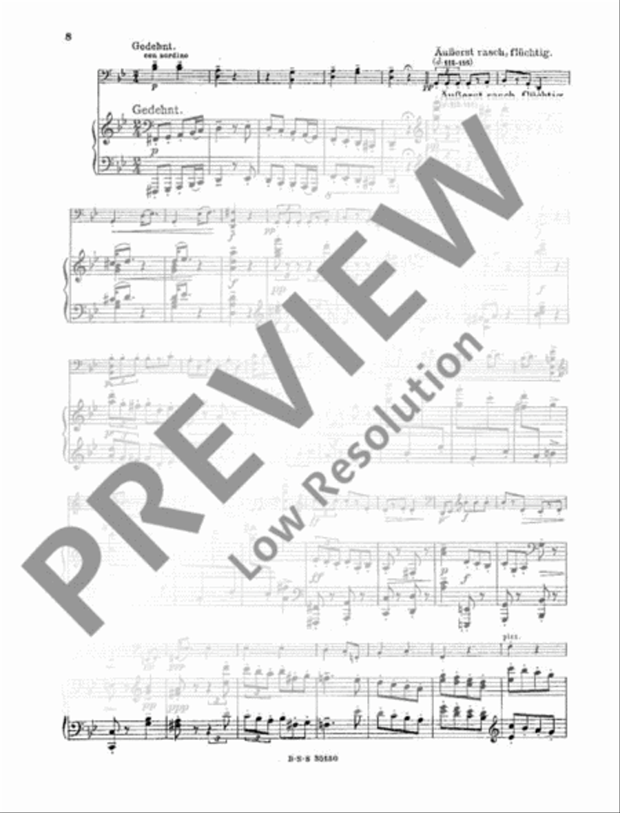 Ein Sommermärchen Cello Solo scores gallery preview page 9