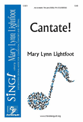 Book cover for Cantate! (SAB)