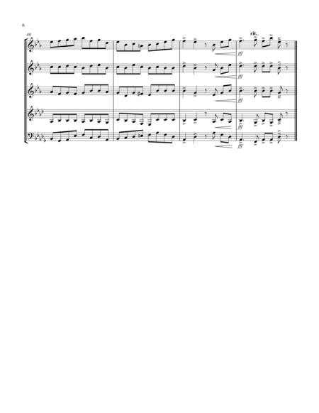 Coronation March (Db) (Brass Quintet - 3 Trp, 1 Hrn, 1 Trb)