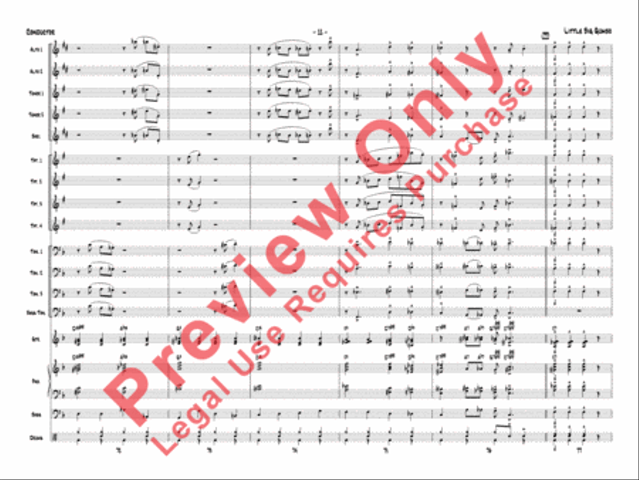 Little Big Gumbo Little Big Gumbo Jazz Ensemble scores gallery preview page 14
