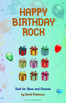Happy Birthday Rock, for Oboe and Clarinet Duet