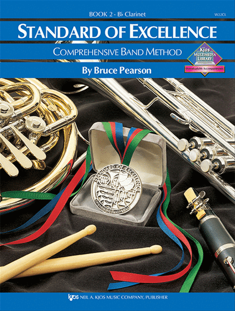 Standard of Excellence Book 2, Clarinet Concert Band Methods scores gallery preview page 1