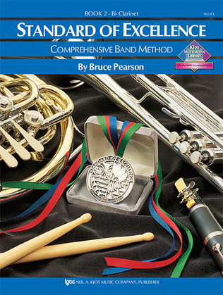 Book cover for Standard of Excellence Book 2, Clarinet