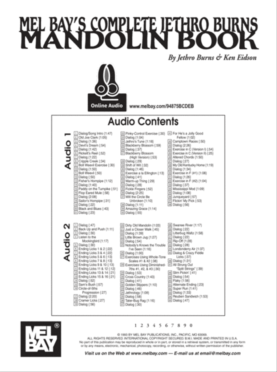 Complete Jethro Burns Mandolin Mandolin scores gallery preview page 2