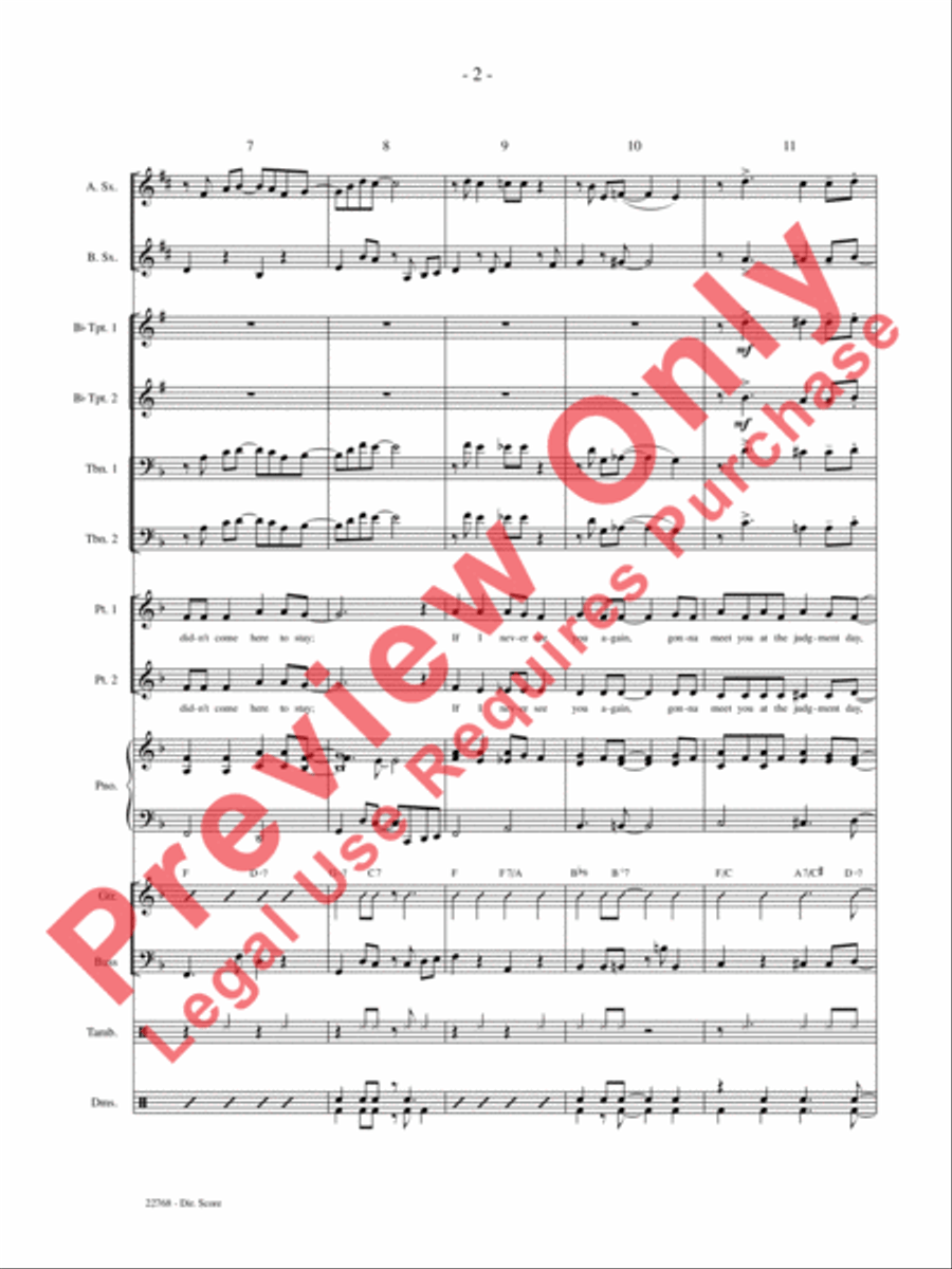 Climbing Up the Mountain Choir scores gallery preview page 3