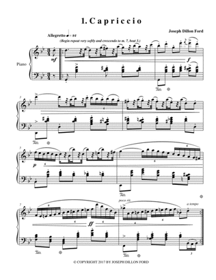 Etudes Tombeaux Series 1 for piano solo