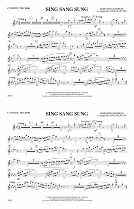 Sing Sang Sung: Flute