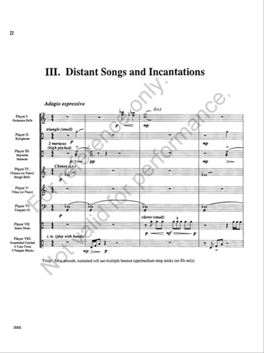 Windstone Suite Percussion Ensemble scores gallery preview page 21