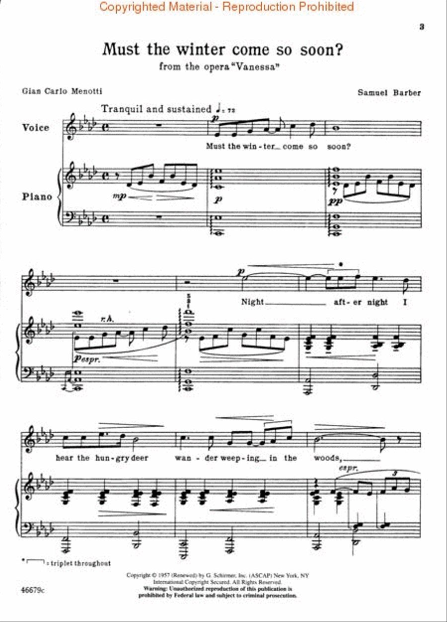 Contemporary Art Songs: 28 by British and American Composers Voice Solo scores gallery preview page 2