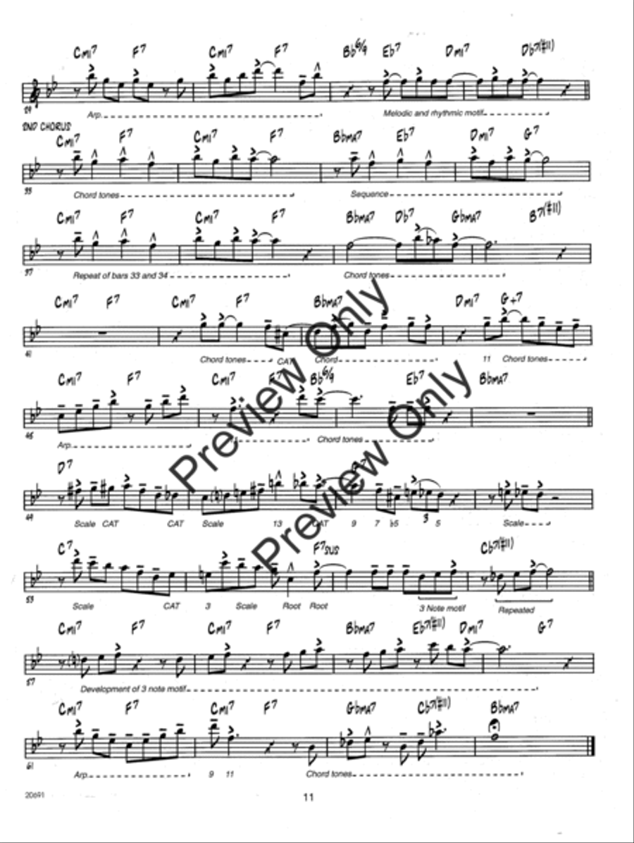 Effective Etudes For Jazz - Flute - Book with MP3 Downloads Jazz Ensemble scores gallery preview page 12