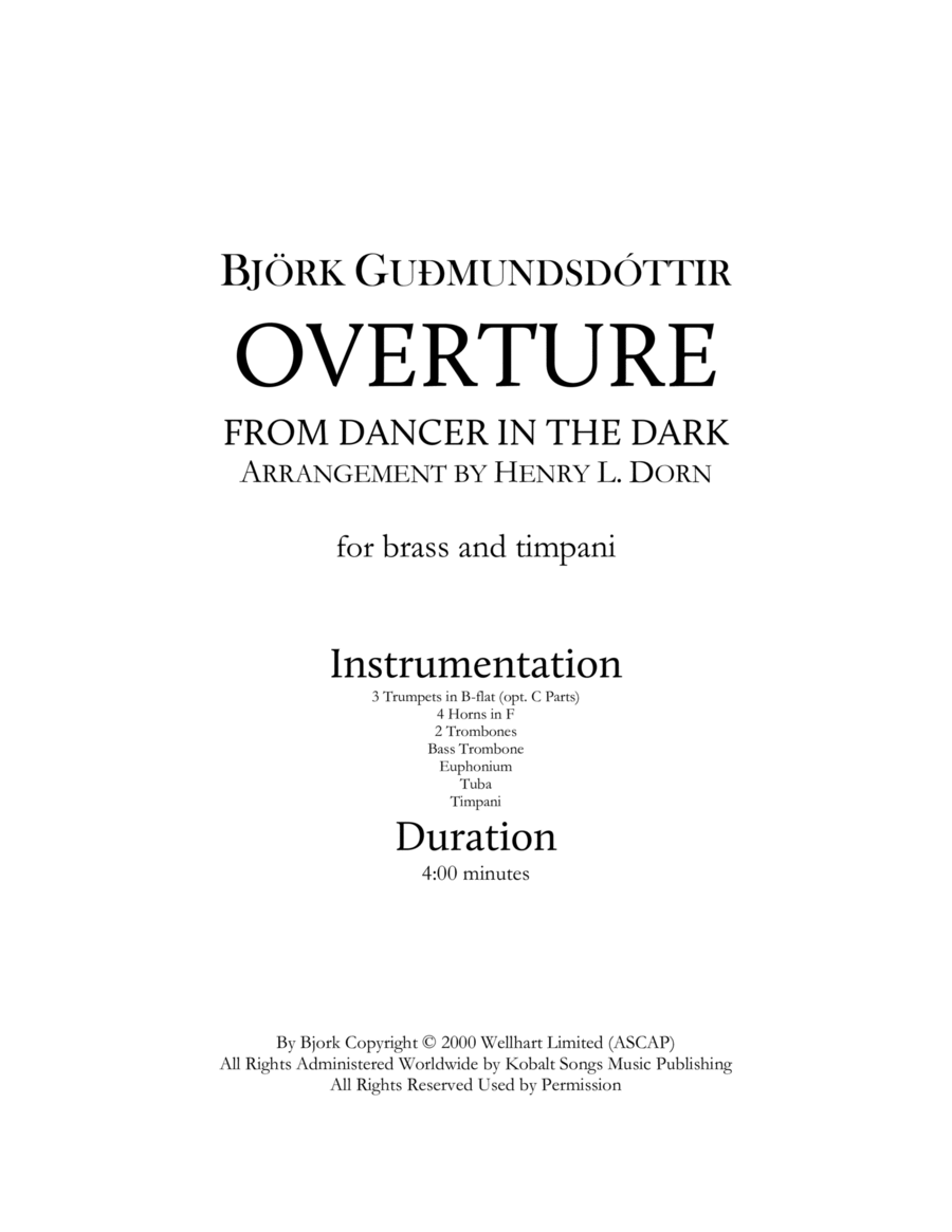 Overture Chamber Music scores gallery preview page 1