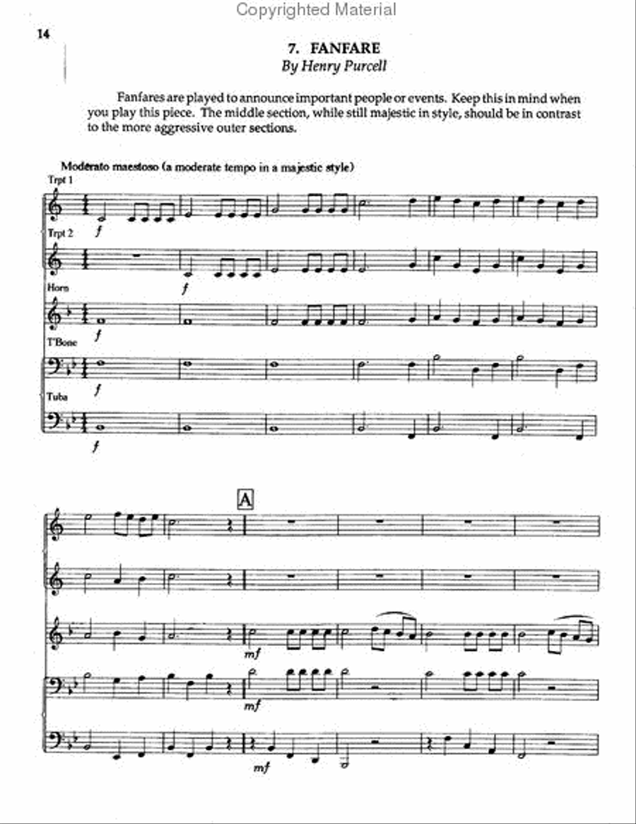 Progressive Brass Quintet Brass Quintet scores gallery preview page 8