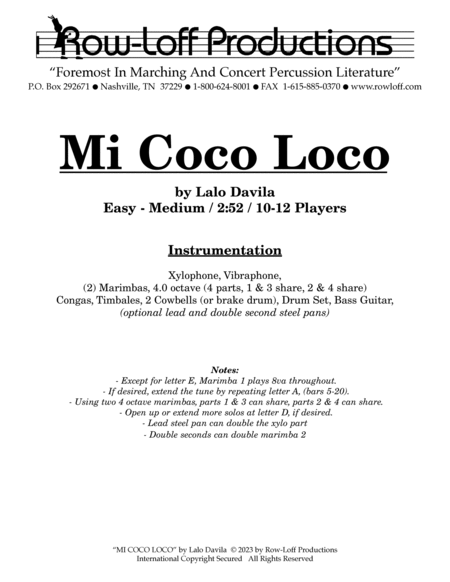 Mi Coco Loco image number null