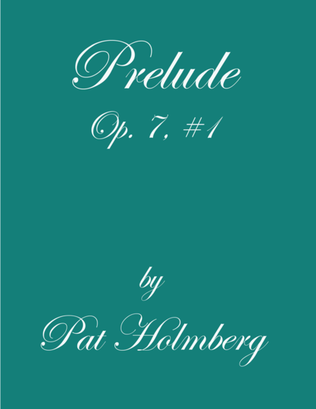 Prelude, Op. 7 #1