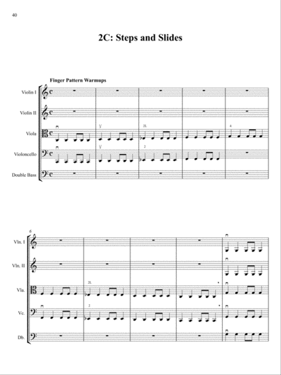 String Music in Patterns: for Better Intonation (Teacher Edition)