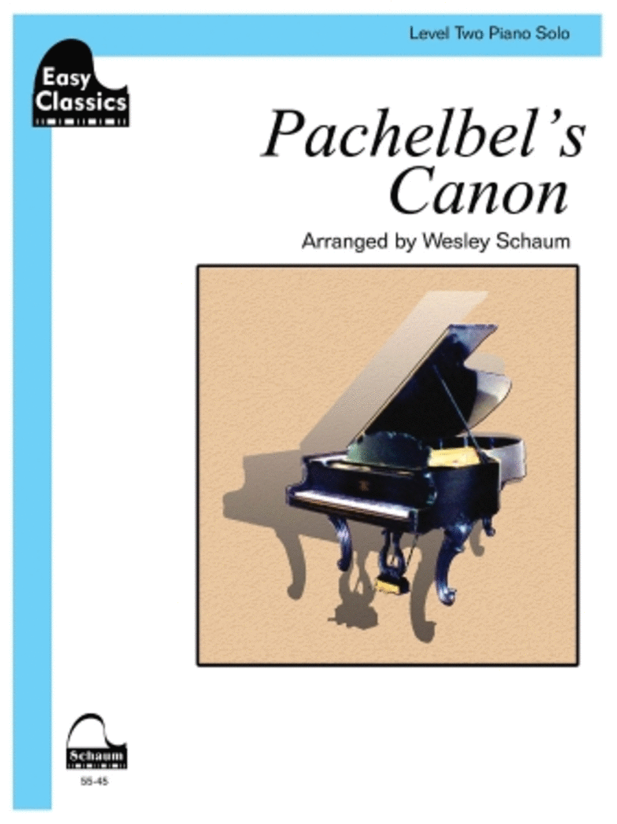 Pachelbel's Canon Piano Method scores gallery preview page 1