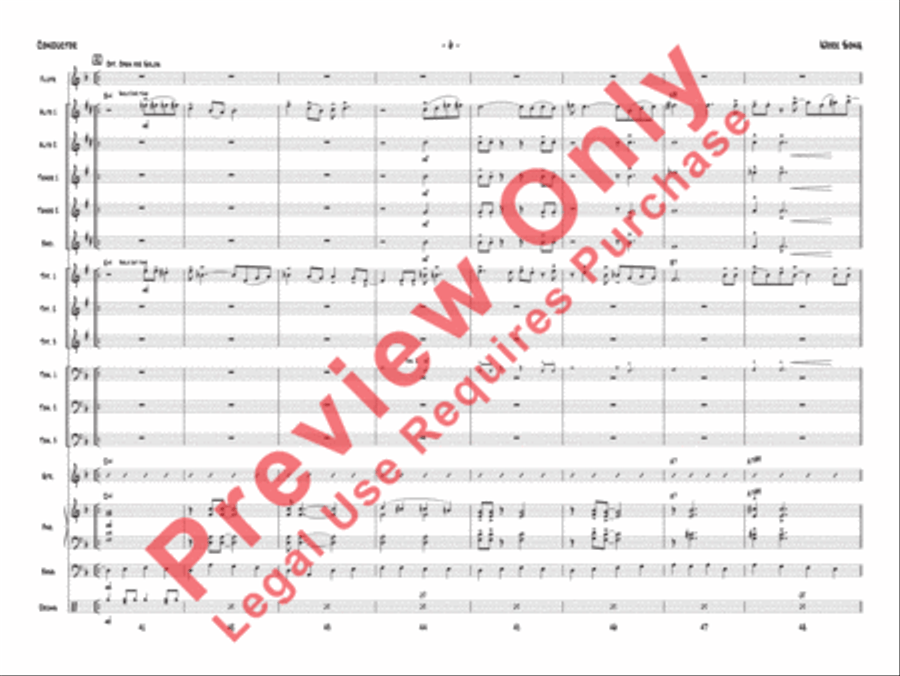 Work Song Jazz Ensemble scores gallery preview page 9