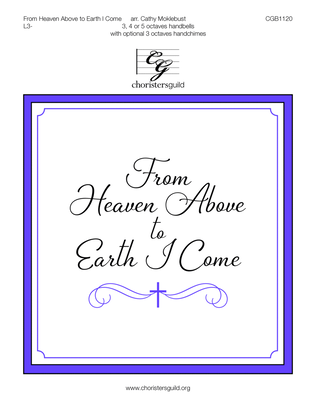 Book cover for From Heaven Above to Earth I Come