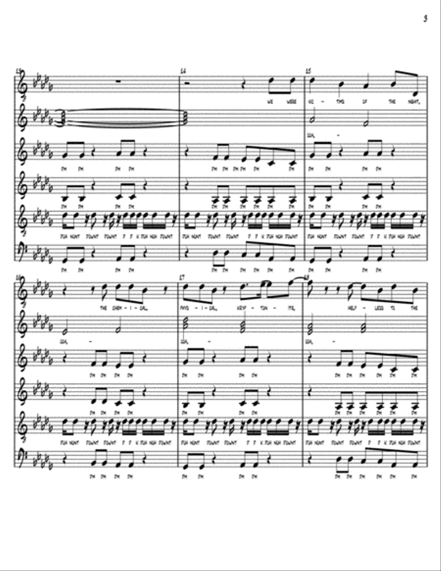 Shut Up And Dance Shut Up And Dance Divisi scores gallery preview page 3