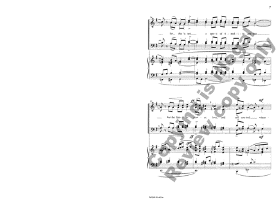Strong, Loving, and Wise 4-Part scores gallery preview page 6